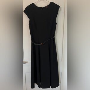 Tommy Hilfiger Black Midi Dress